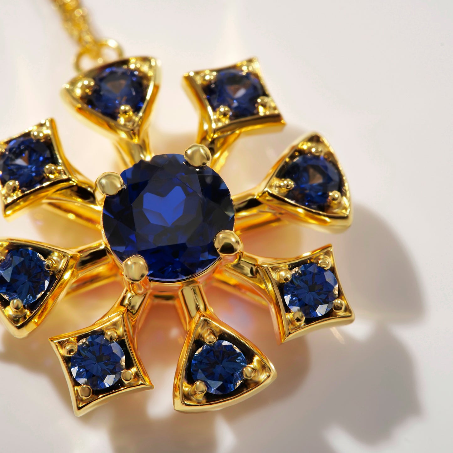 Sunburst Cluster Pendant